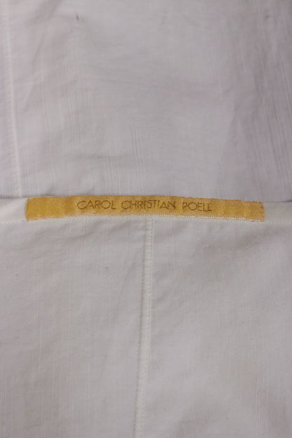 Carol Christian Poell 2010 FE-MALE 'CF/0911 FLAMMEN/1' Dead-end Striped Long Tank Top