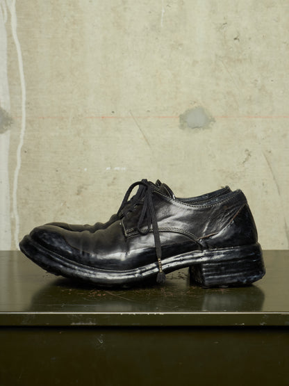 Carol Christian Poell 'AF/0900LR CORS-PTC/010' Object-dyed Horse Leather Drip Derbies