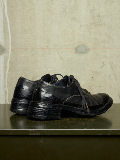 Carol Christian Poell 'AF/0900LR CORS-PTC/010' Object-dyed Horse Leather Drip Derbies
