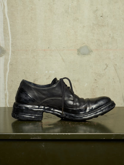 Carol Christian Poell 'AF/0900LR CORS-PTC/010' Object-dyed Horse Leather Drip Derbies