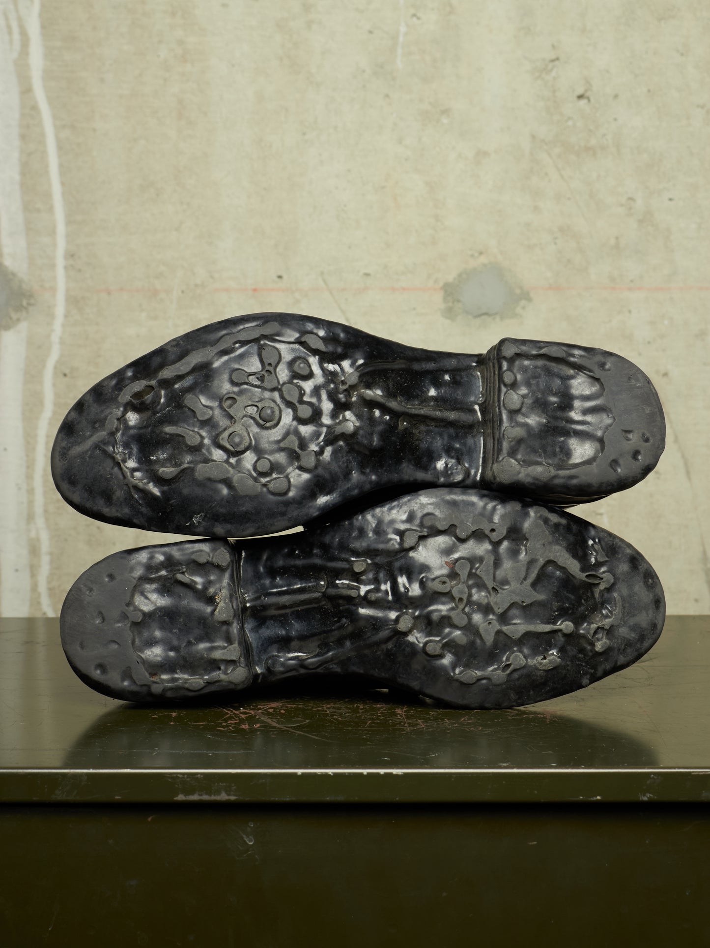 Carol Christian Poell 'AF/0900LR CORS-PTC/010' Object-dyed Horse Leather Drip Derbies