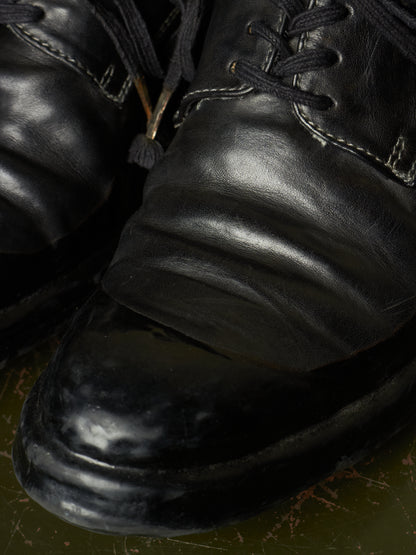 Carol Christian Poell 'AF/0900LR CORS-PTC/010' Object-dyed Horse Leather Drip Derbies