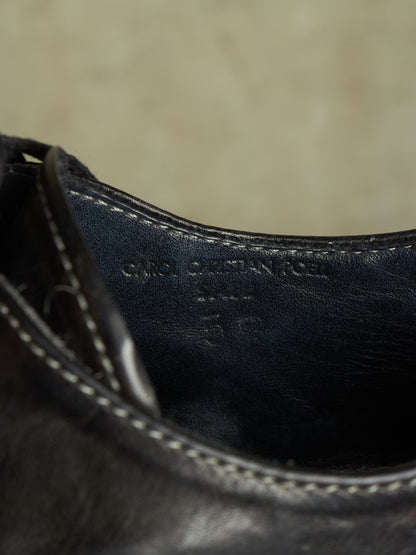 Carol Christian Poell 'AF/0900LR CORS-PTC/010' Object-dyed Horse Leather Drip Derbies