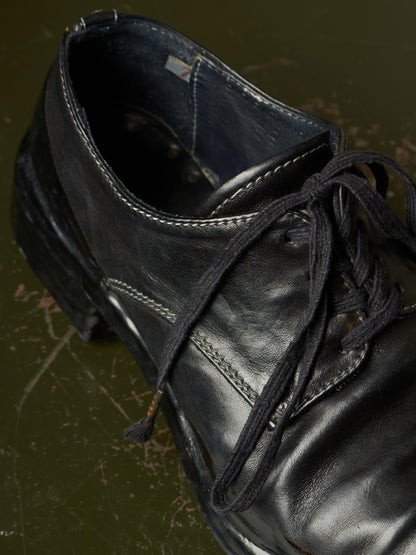 Carol Christian Poell 'AF/0900LR CORS-PTC/010' Object-dyed Horse Leather Drip Derbies