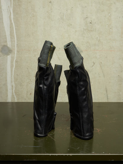Carol Christian Poell 'AM/2457 ROOMS-PTC/010' Disparate Kangaroo Leather Gloves