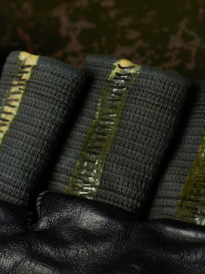 Carol Christian Poell 'AM/2457 ROOMS-PTC/010' Disparate Kangaroo Leather Gloves