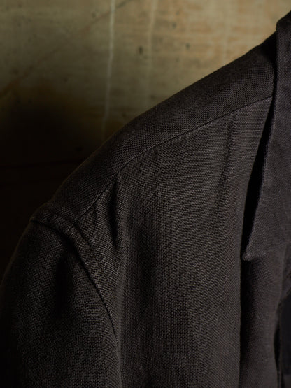 Carpe Diem 2005 Washed Lilac Textured Heavy Linen Shirt