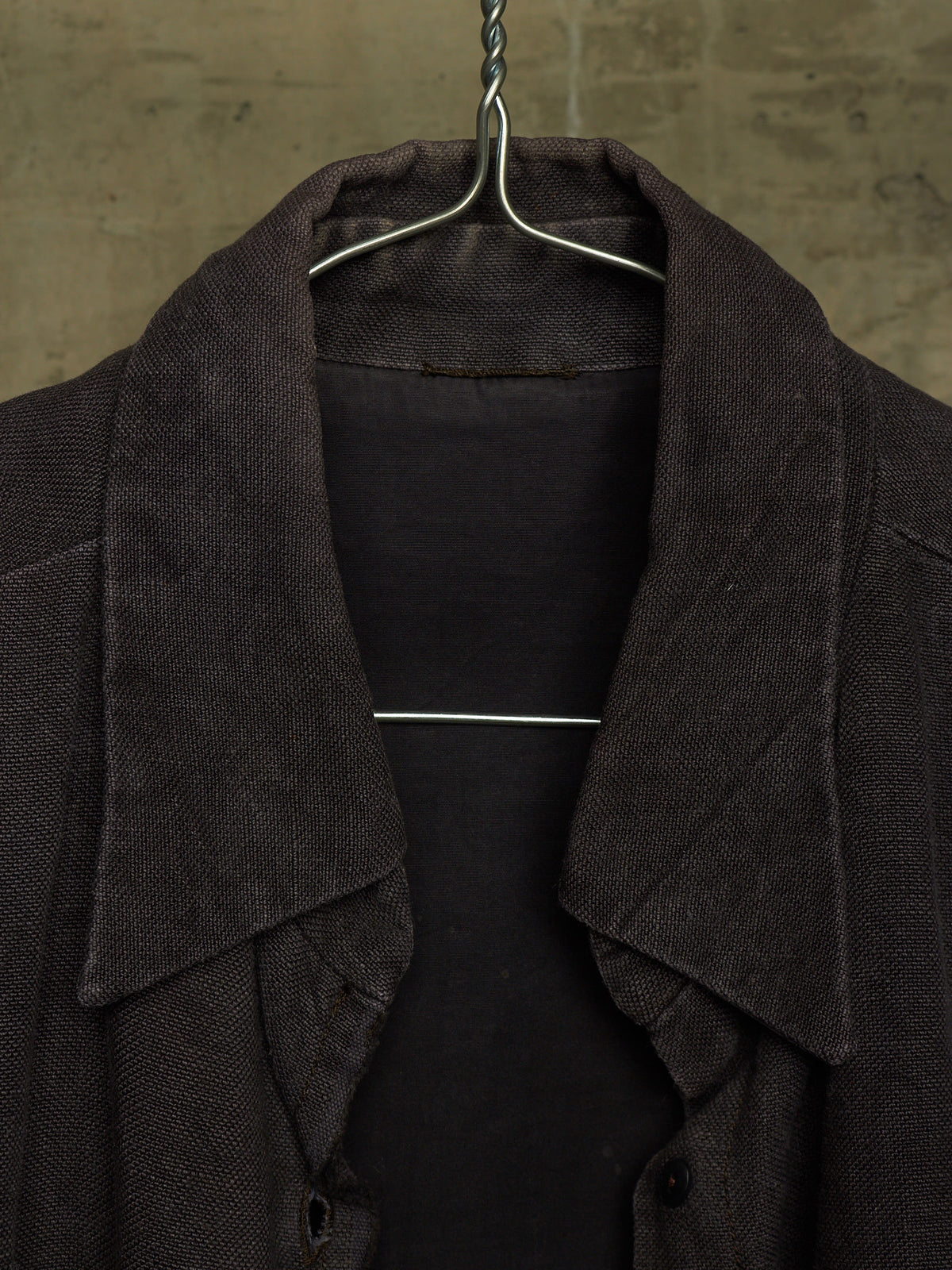 Carpe Diem 2005 Washed Lilac Textured Heavy Linen Shirt