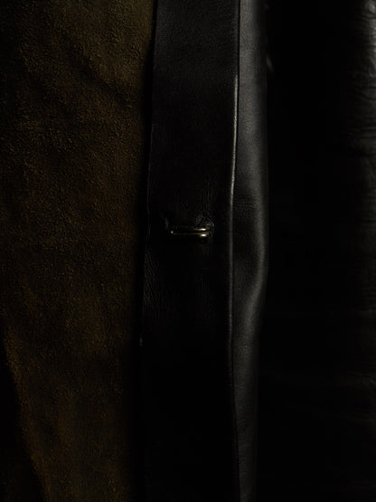 Carpe Diem LINEA Early 00s Unlined Cow Leather Jacket