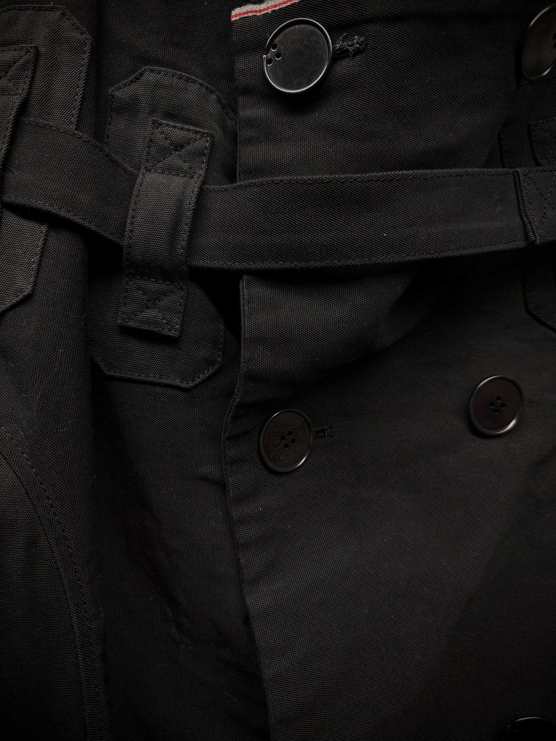 Carol Christian Poell 2010 'VM/2562SED PEDGE-PTA/10' SELF-EDGE Metre Double Breasted Coat detail | DRIEW GARMENTS