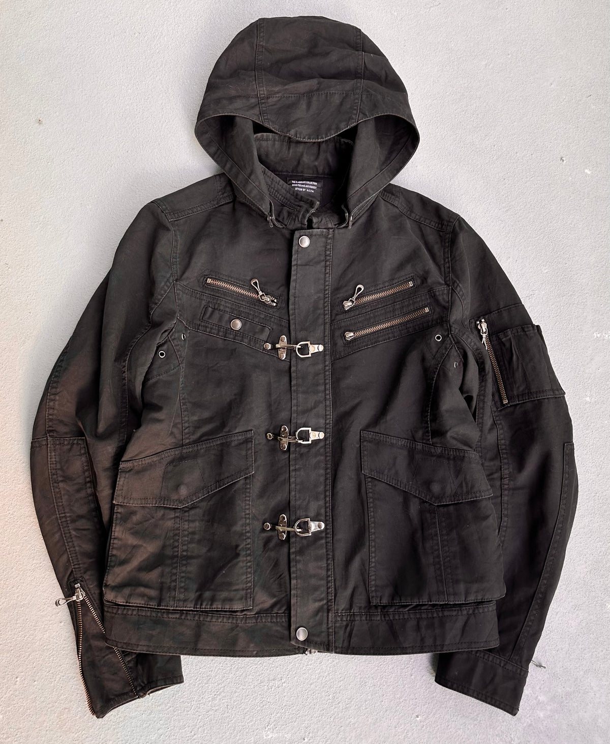 NICOLE CLUB FOR MEN Multi-Pocket Hooded Rider Jacket – DRIEW