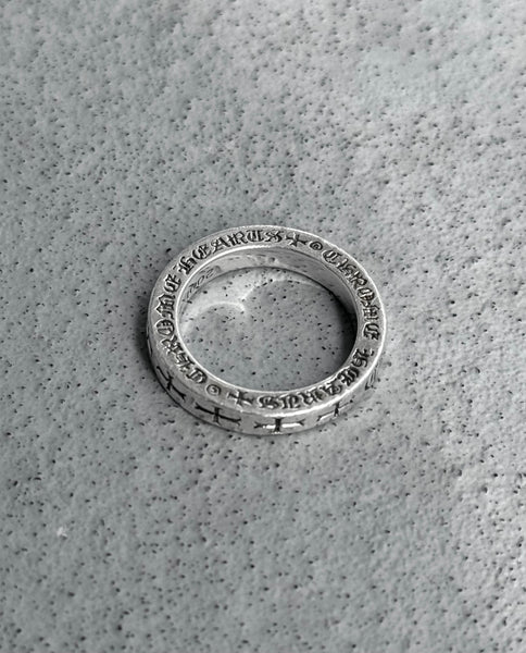 Chrome Hearts 2001 3mm 'Spacer' Silver Ring | DRIEW