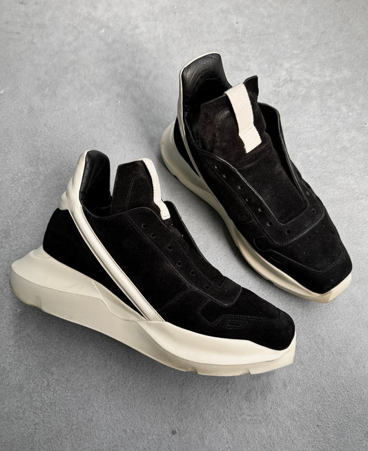 Rick Owens SS23 “EDFU” Suede Leather Geth Runners