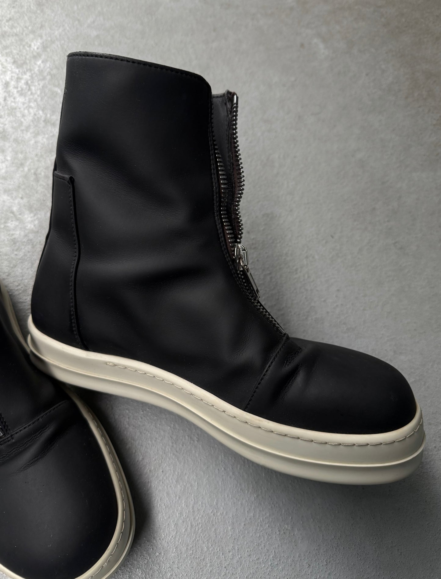 Rick Owens DRKSHDW AW20 “PERFORMA” Front Zip Sneaker Boots