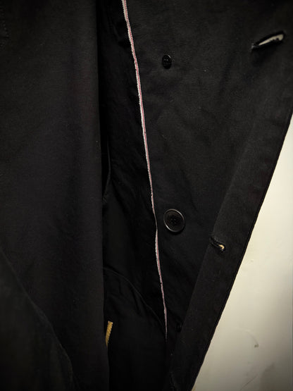 Carol Christian Poell 2010 'VM/2562SED PEDGE-PTA/10' SELF-EDGE Metre Double Breasted Coat detail | DRIEW GARMENTS