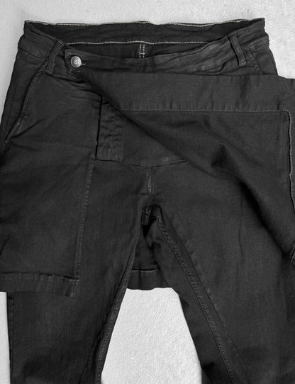 Rick Owens DRKSHDW AW16 “MASTODON” Gladiator Kilt Layer Denim