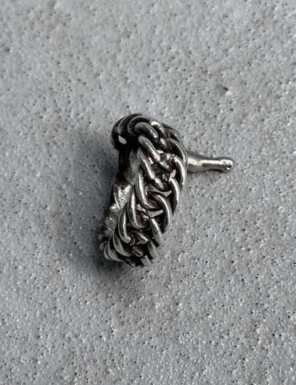 Carol Christian Poell ‘MM/2653’ Melted Silver Links Ring