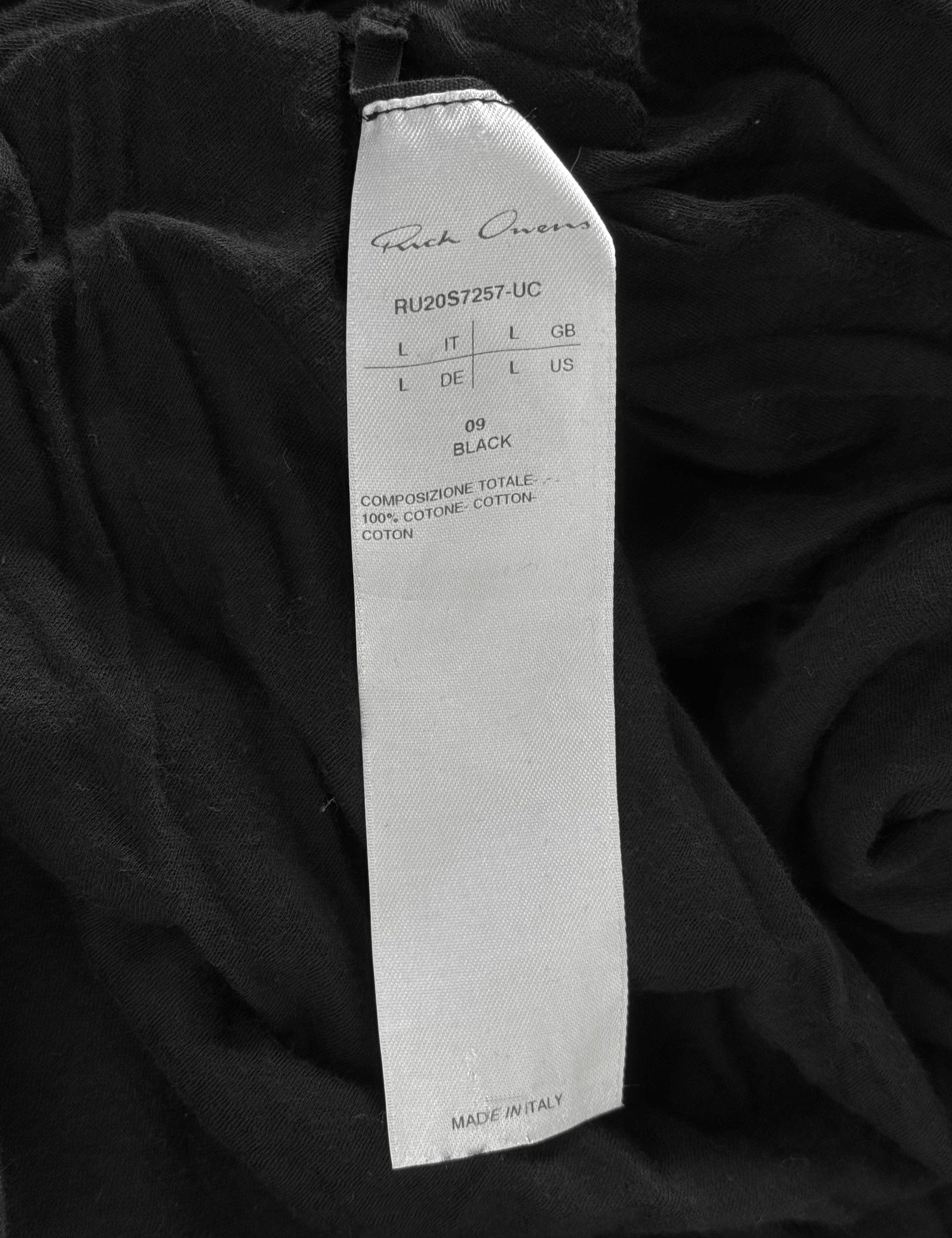Rick Owens SS20 "TECUATL" Double Layered Long-sleeves detail | DRIEW GARMENTS
