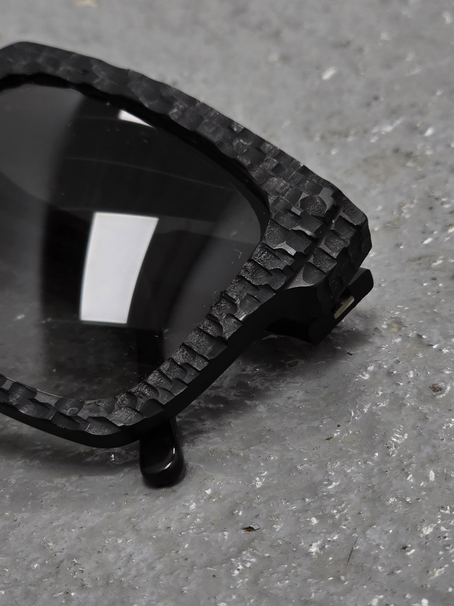KUBORAUM Maske K3 Black Acetate Gradient Grey Sunglasses