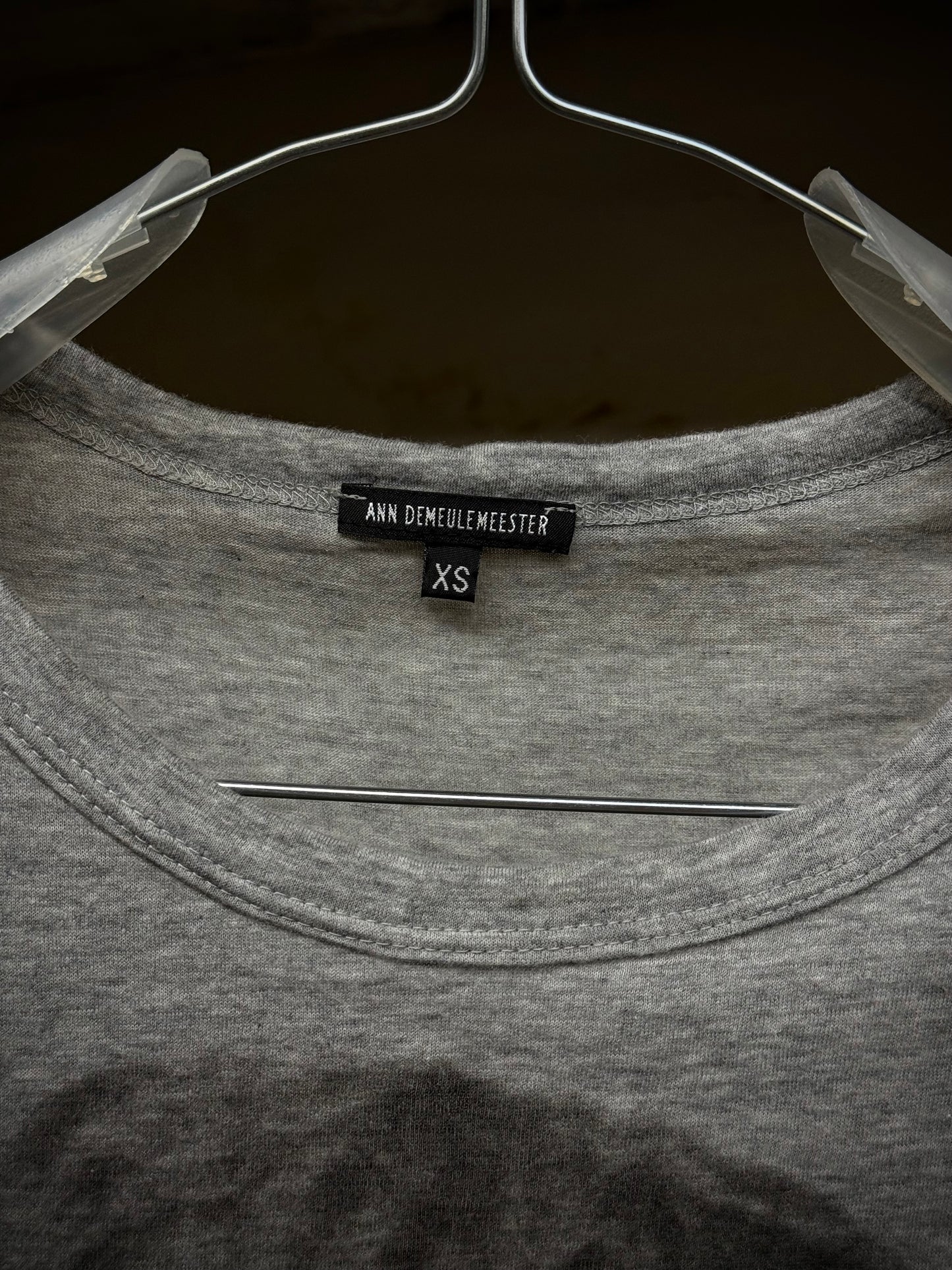 Ann Demeulemeester SS05 Asymmetric Portrait T-shirt