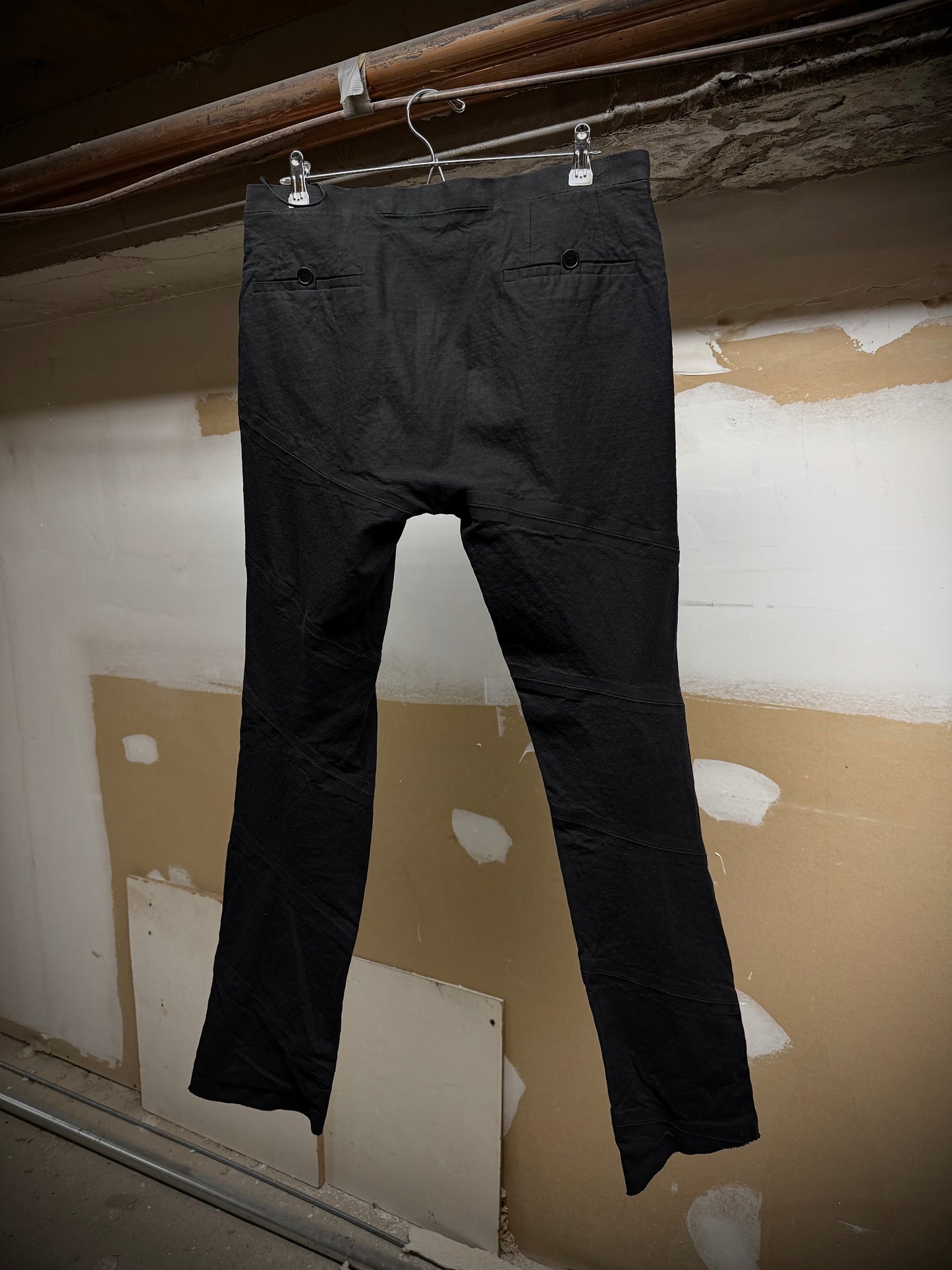 Carol Christian Poell 'PM-2504 ASA/10' Chain Seam Classic Spiral Pants