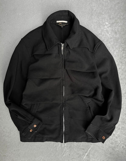 COMME des GARÇONS HOMME PLUS SS19 Garment-dyed Multi Panel Trucker Jacket