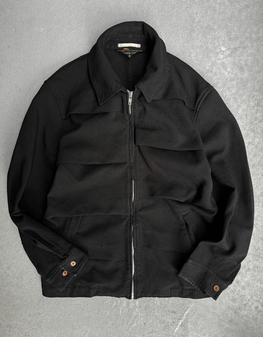 COMME des GARÇONS HOMME PLUS SS19 Garment-dyed Multi Panel Trucker Jacket