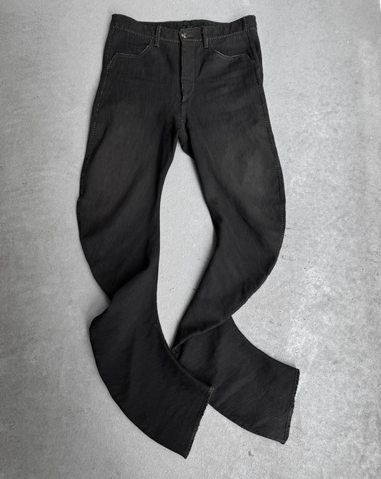 Carol Christian Poell ‘JM/2250 KIT-BW/10’ Overlock-Stitching J-Cut Denim
