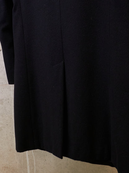 COMME des GARÇONS HOMME AW13 Classic Tailored Black Wool Coat
