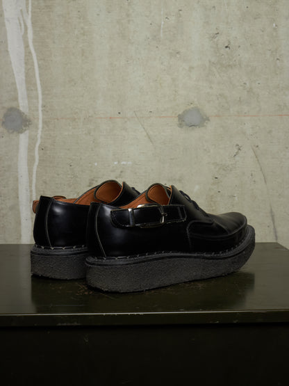 COMME des GARÇONS HOMME PLUS x George Cox AW17 Pointy Toe Crepe Derbies