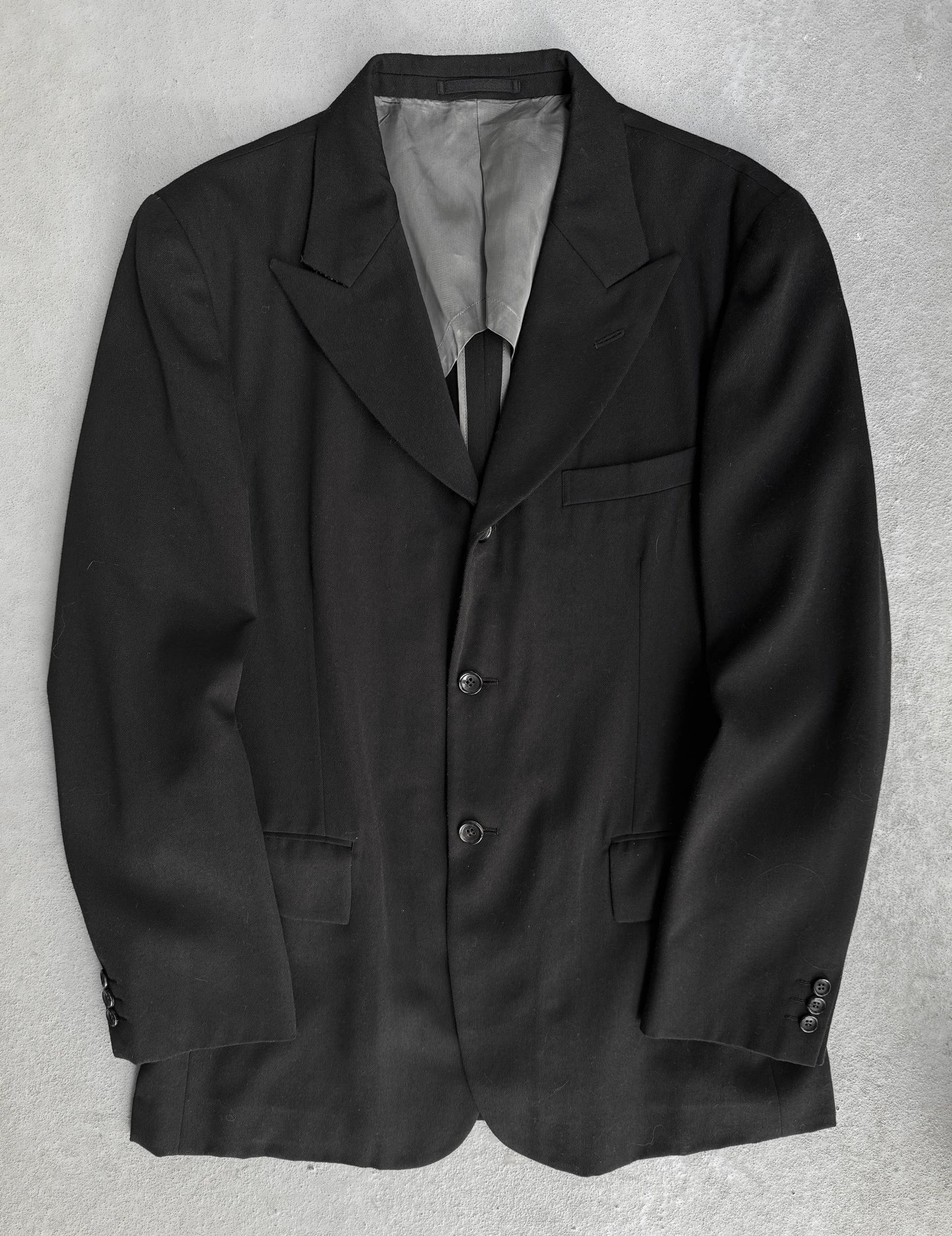 COMME des GARÇONS HOMME PLUS AW01 Single Breasted Blazer