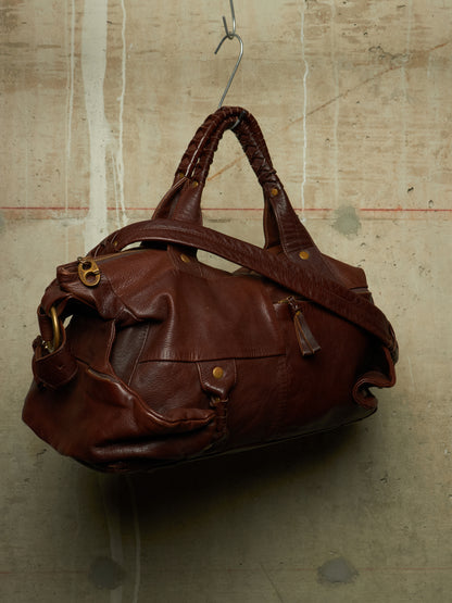 cornelian taurus by daisuke iwanaga SS08 Brown Goat Leather Special Shoulder Bag