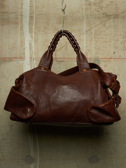cornelian taurus by daisuke iwanaga SS08 Brown Goat Leather Special Shoulder Bag