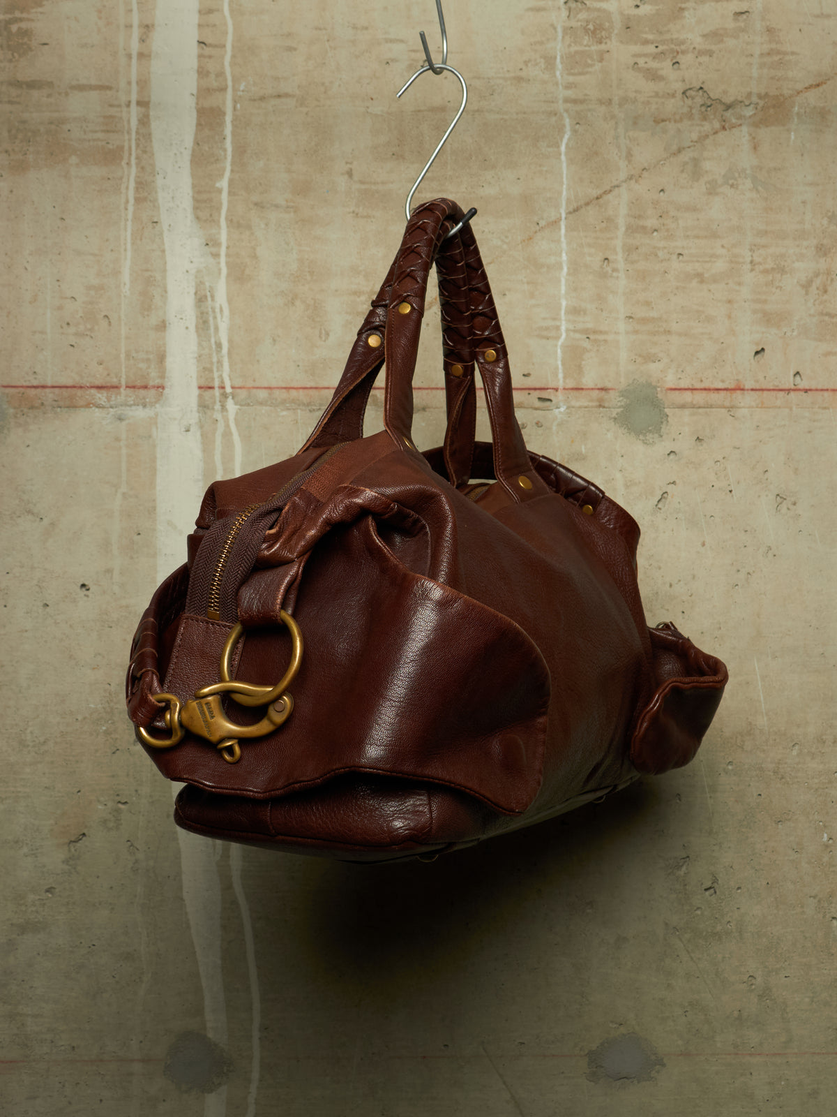cornelian taurus by daisuke iwanaga SS08 Brown Goat Leather Special Shoulder Bag