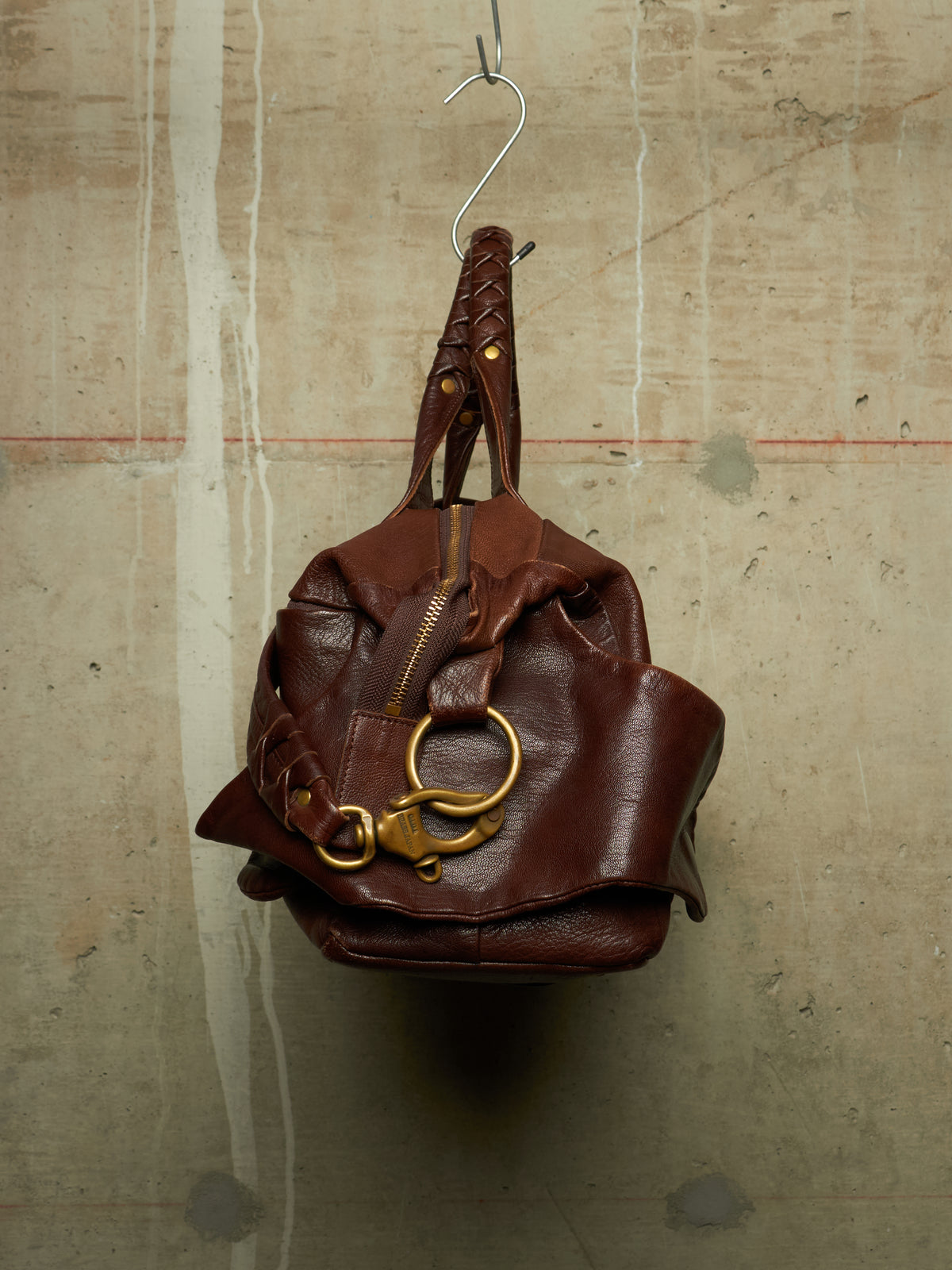 cornelian taurus by daisuke iwanaga SS08 Brown Goat Leather Special Shoulder Bag