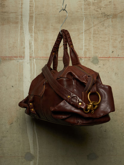cornelian taurus by daisuke iwanaga SS08 Brown Goat Leather Special Shoulder Bag
