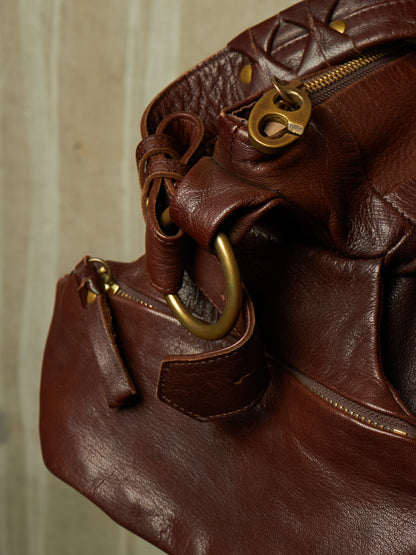 cornelian taurus by daisuke iwanaga SS08 Brown Goat Leather Special Shoulder Bag