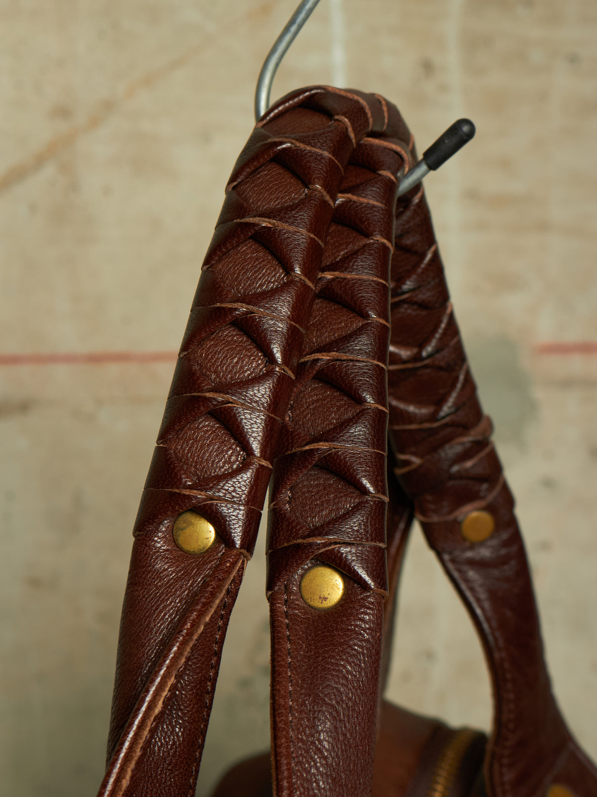 cornelian taurus by daisuke iwanaga SS08 Brown Goat Leather Special Shoulder Bag