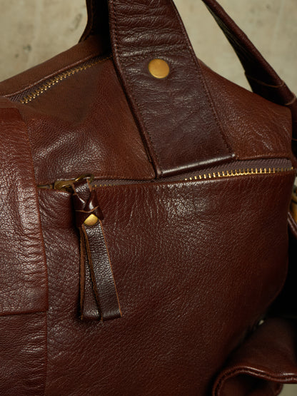 cornelian taurus by daisuke iwanaga SS08 Brown Goat Leather Special Shoulder Bag