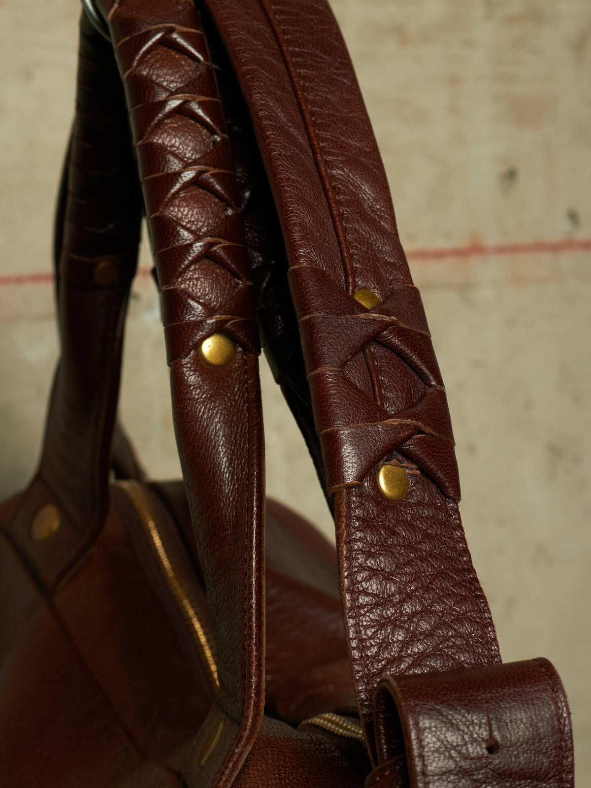 cornelian taurus by daisuke iwanaga SS08 Brown Goat Leather Special Shoulder Bag