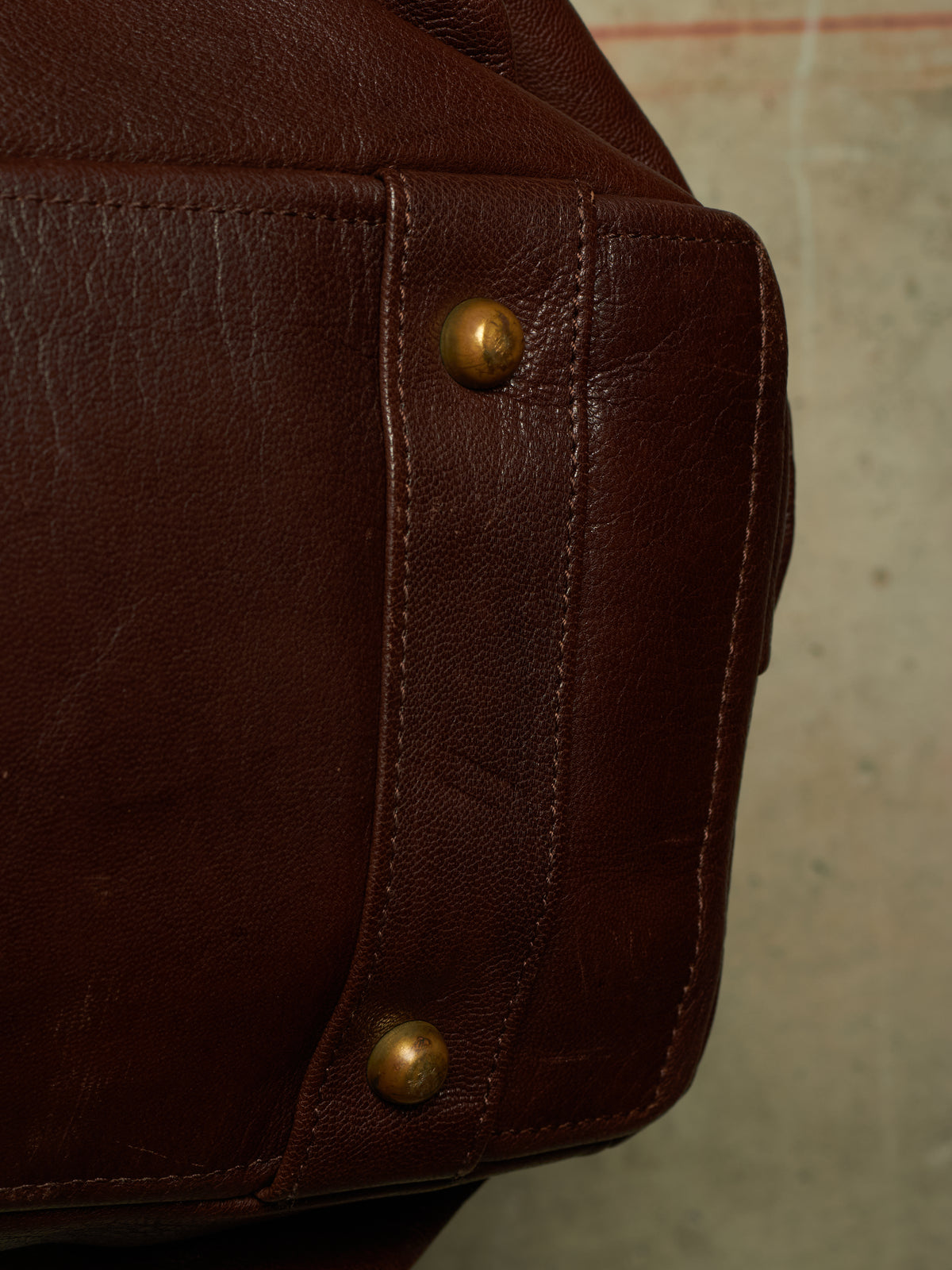cornelian taurus by daisuke iwanaga SS08 Brown Goat Leather Special Shoulder Bag