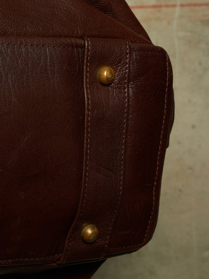 cornelian taurus by daisuke iwanaga SS08 Brown Goat Leather Special Shoulder Bag