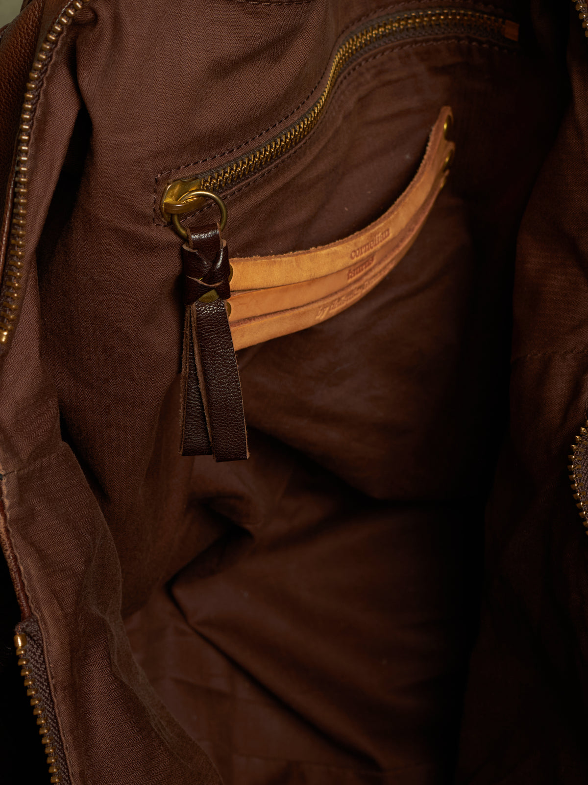 cornelian taurus by daisuke iwanaga SS08 Brown Goat Leather Special Shoulder Bag
