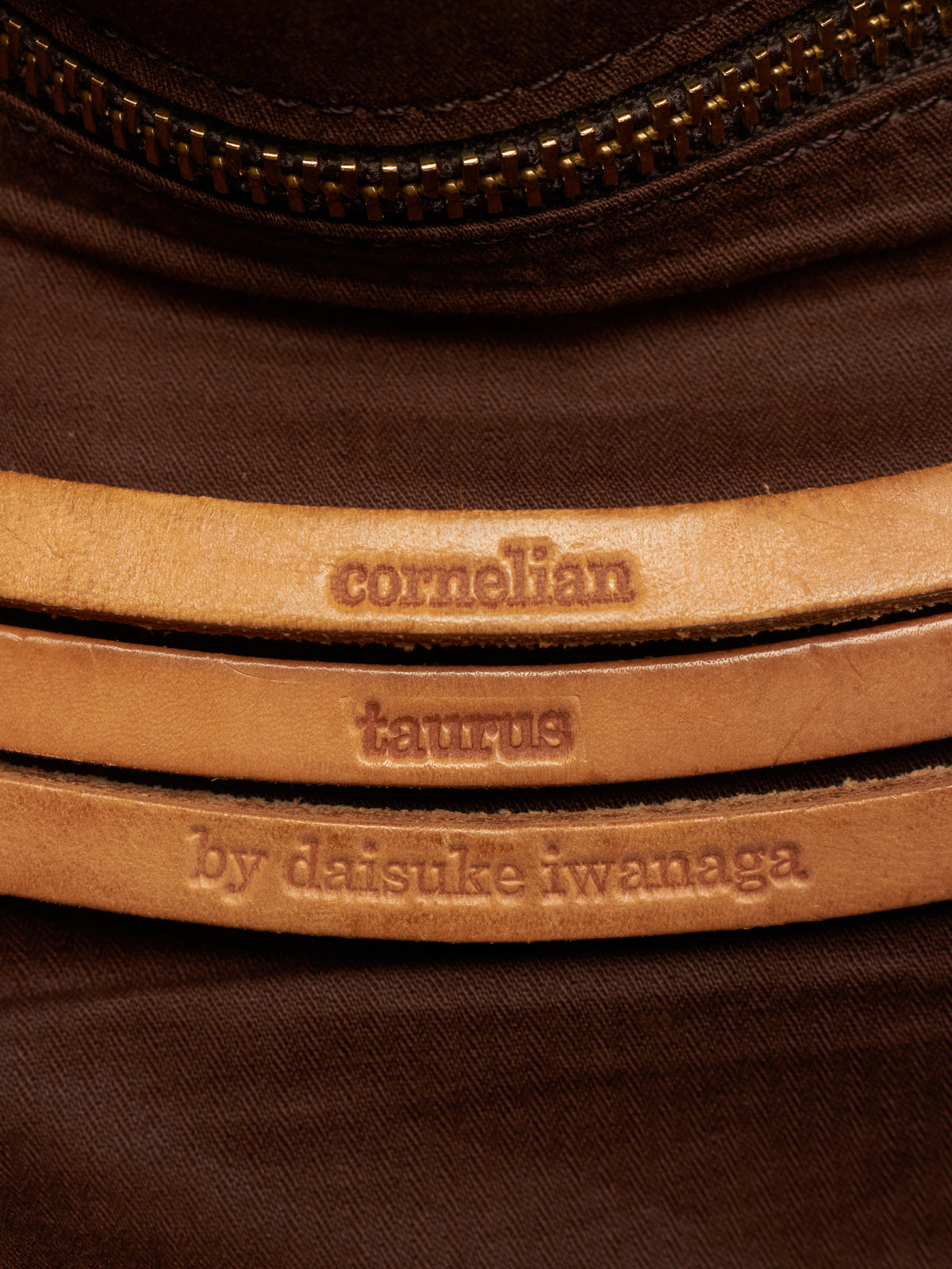 cornelian taurus by daisuke iwanaga SS08 Brown Goat Leather Special Shoulder Bag