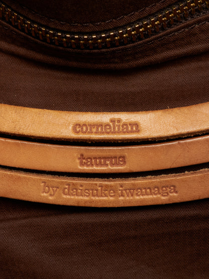 cornelian taurus by daisuke iwanaga SS08 Brown Goat Leather Special Shoulder Bag
