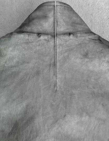 Carol Christian Poell 'LM/2599G-SP ROOMS-PTC/19' Spine Elbow & Hand High Neck Leather Jacket