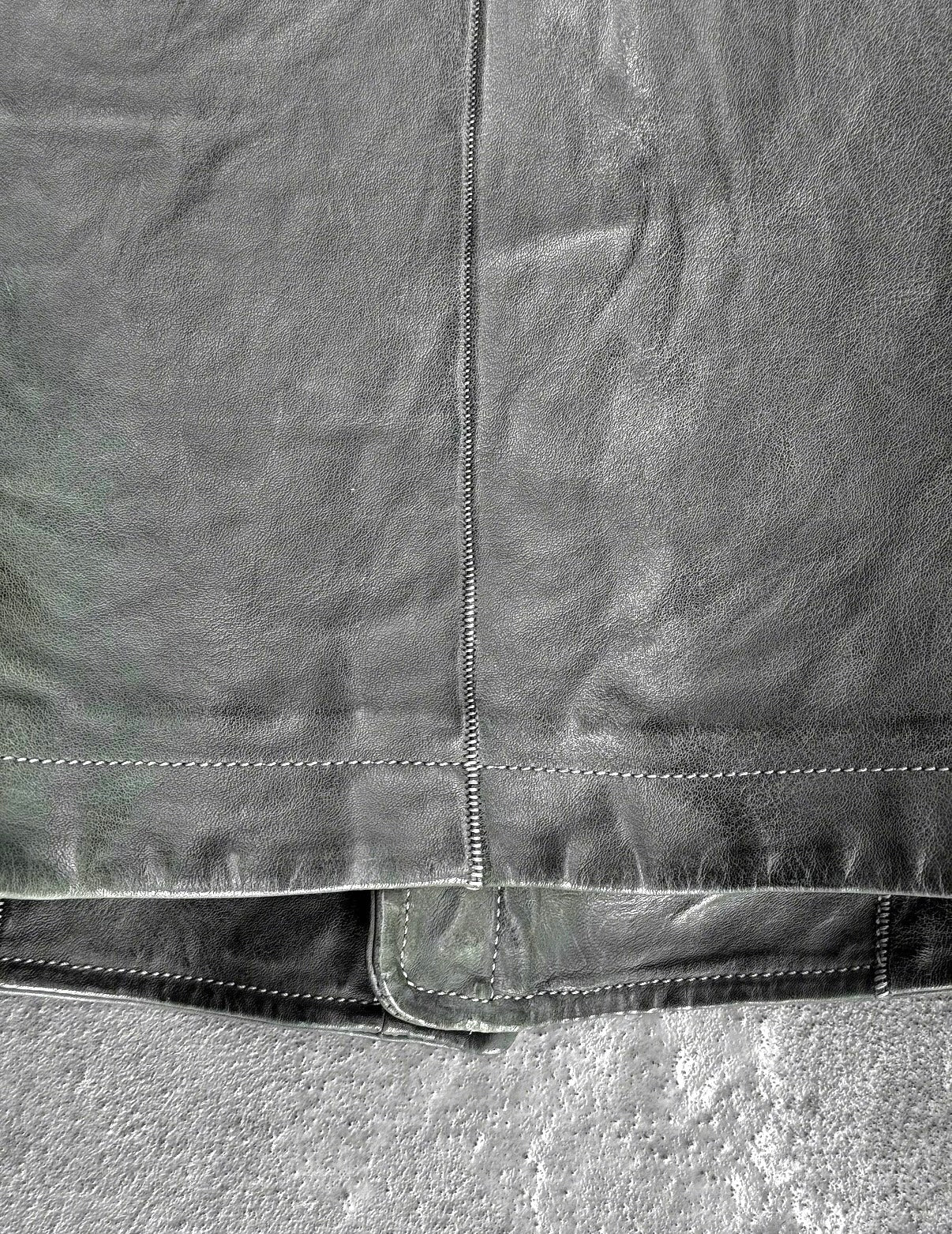 Carol Christian Poell 'LM/2599G-SP ROOMS-PTC/19' Spine Elbow & Hand High Neck Leather Jacket