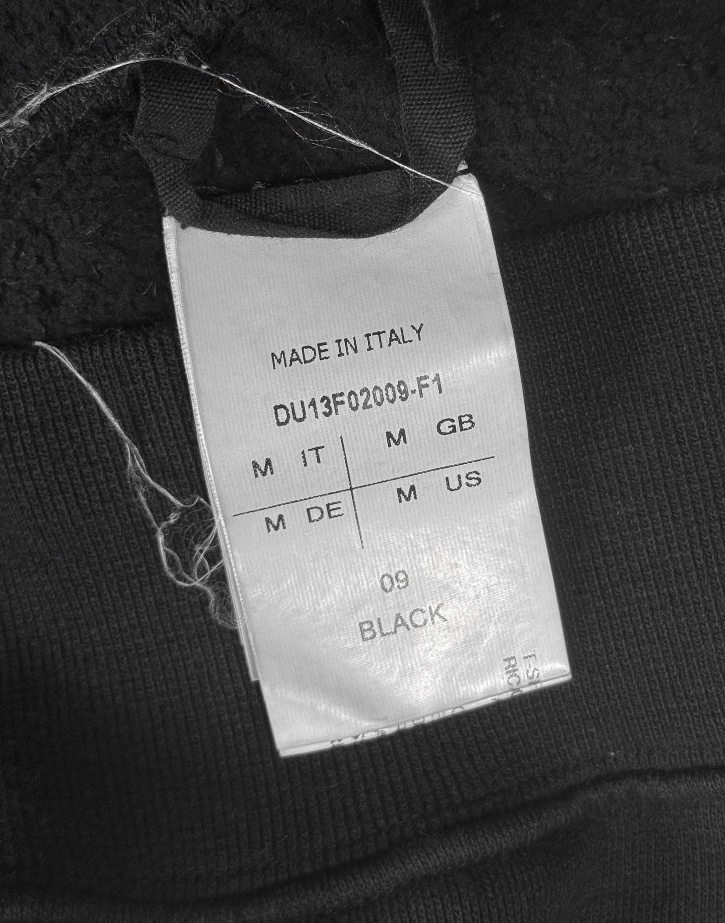 Rick Owens DRKSHDW AW13 "PLINTH" Patch Graphic Long-sleeves Jumper