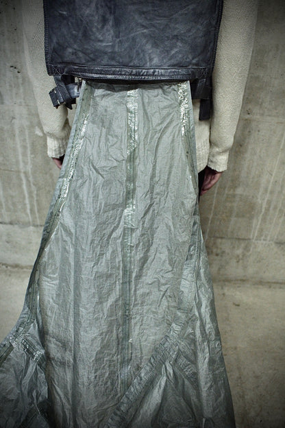 Carol Christian Poell 'VM/2423 ROOMS-PTC/29' Object-dyed Kangaroo Leather Parachute Vest Bag