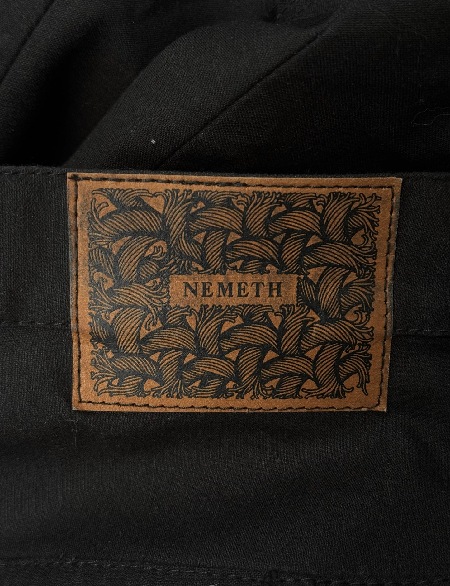 Christopher Nemeth 'NO. 820' 3D Structure Repaired Knee Denim